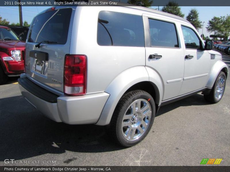 Bright Silver Metallic / Dark Slate Gray 2011 Dodge Nitro Heat 4.0