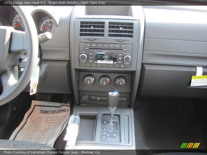 Bright Silver Metallic / Dark Slate Gray 2011 Dodge Nitro Heat 4.0