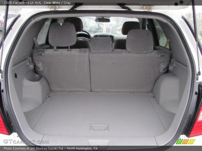 Clear White / Gray 2008 Kia Sorento LX 4x4