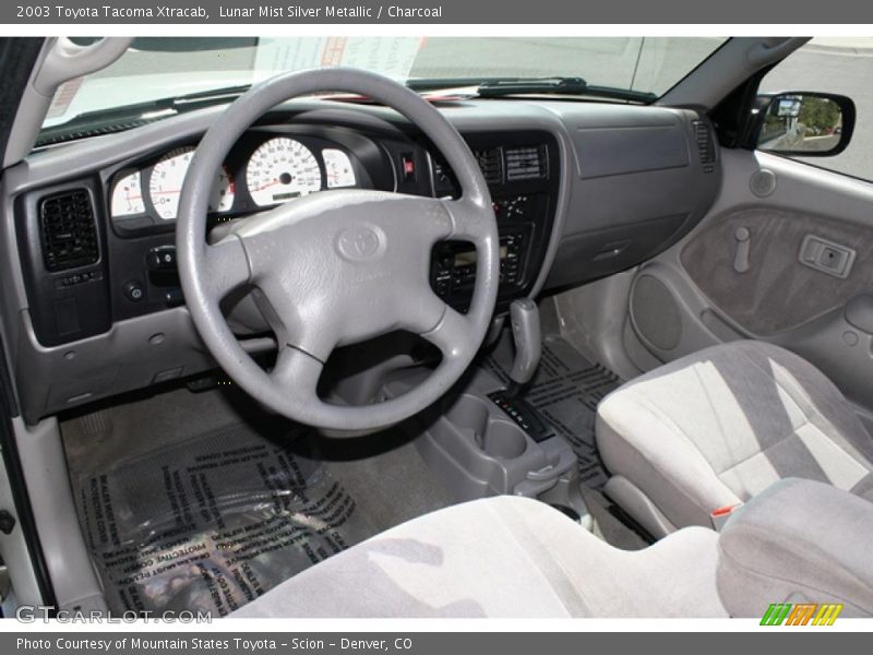 Lunar Mist Silver Metallic / Charcoal 2003 Toyota Tacoma Xtracab