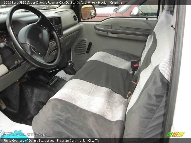 Oxford White / Medium Graphite 1999 Ford F350 Super Duty XL Regular Cab Dually