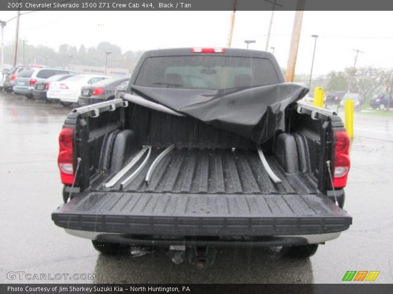 Black / Tan 2005 Chevrolet Silverado 1500 Z71 Crew Cab 4x4