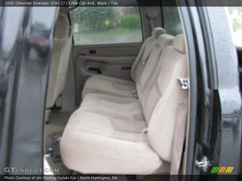 Black / Tan 2005 Chevrolet Silverado 1500 Z71 Crew Cab 4x4