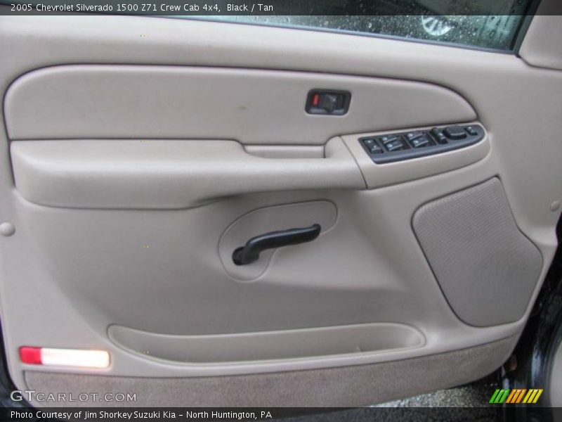 Black / Tan 2005 Chevrolet Silverado 1500 Z71 Crew Cab 4x4
