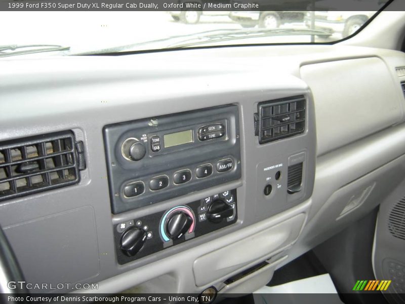 Oxford White / Medium Graphite 1999 Ford F350 Super Duty XL Regular Cab Dually