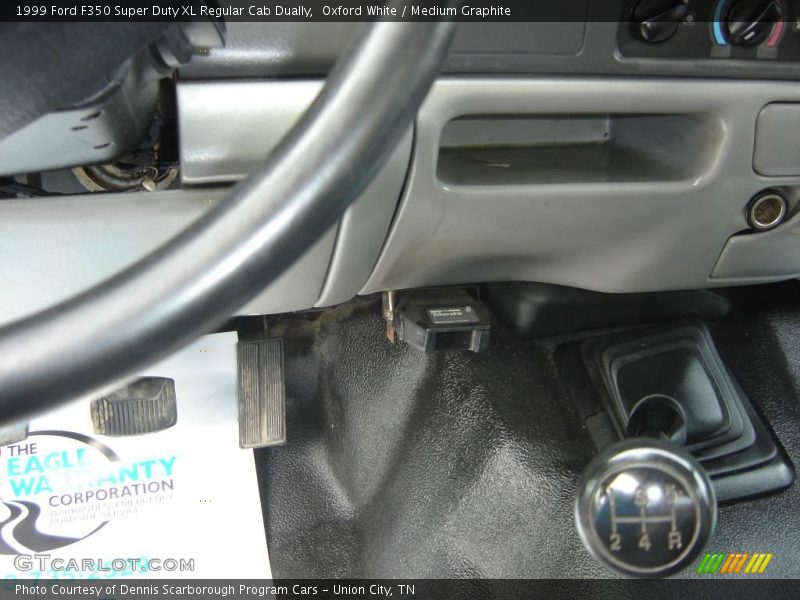 Oxford White / Medium Graphite 1999 Ford F350 Super Duty XL Regular Cab Dually