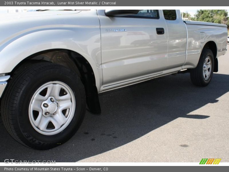 Lunar Mist Silver Metallic / Charcoal 2003 Toyota Tacoma Xtracab