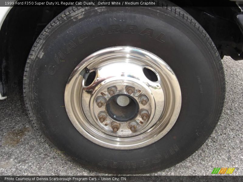 Oxford White / Medium Graphite 1999 Ford F350 Super Duty XL Regular Cab Dually