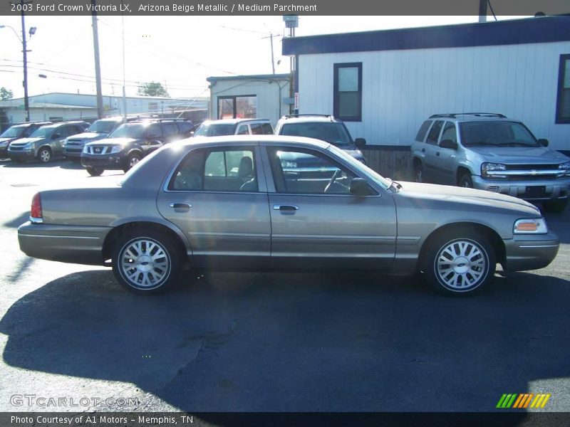 Arizona Beige Metallic / Medium Parchment 2003 Ford Crown Victoria LX