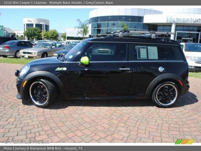 Midnight Black Metallic / Grey/Carbon Black 2010 Mini Cooper S Clubman