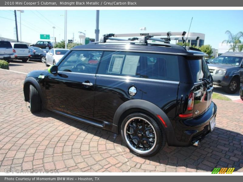 Midnight Black Metallic / Grey/Carbon Black 2010 Mini Cooper S Clubman