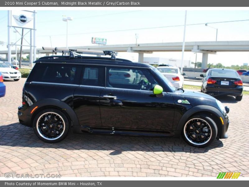 Midnight Black Metallic / Grey/Carbon Black 2010 Mini Cooper S Clubman