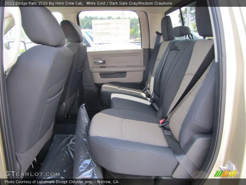 White Gold / Dark Slate Gray/Medium Graystone 2011 Dodge Ram 1500 Big Horn Crew Cab