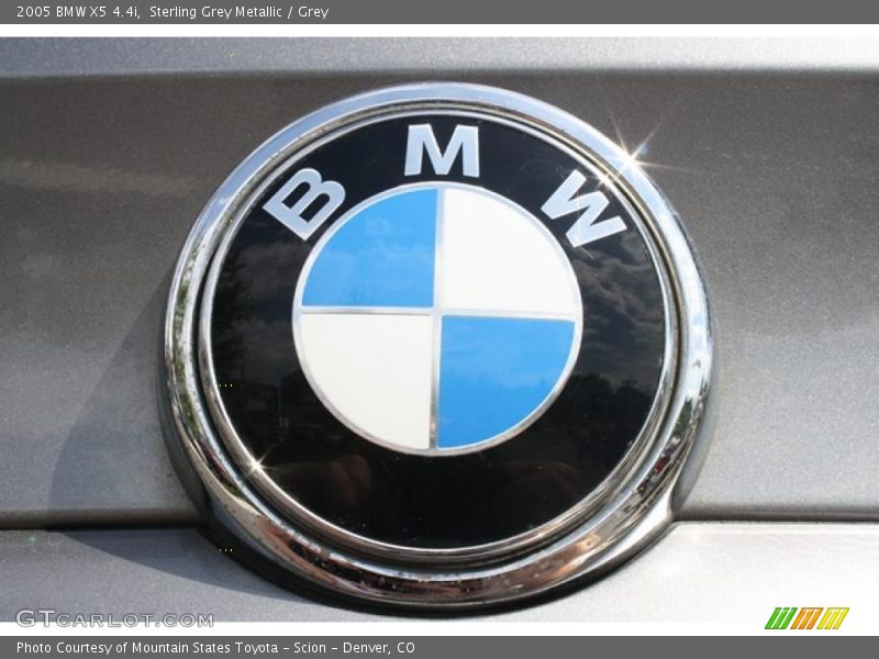 Sterling Grey Metallic / Grey 2005 BMW X5 4.4i