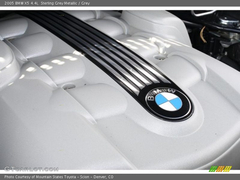 Sterling Grey Metallic / Grey 2005 BMW X5 4.4i