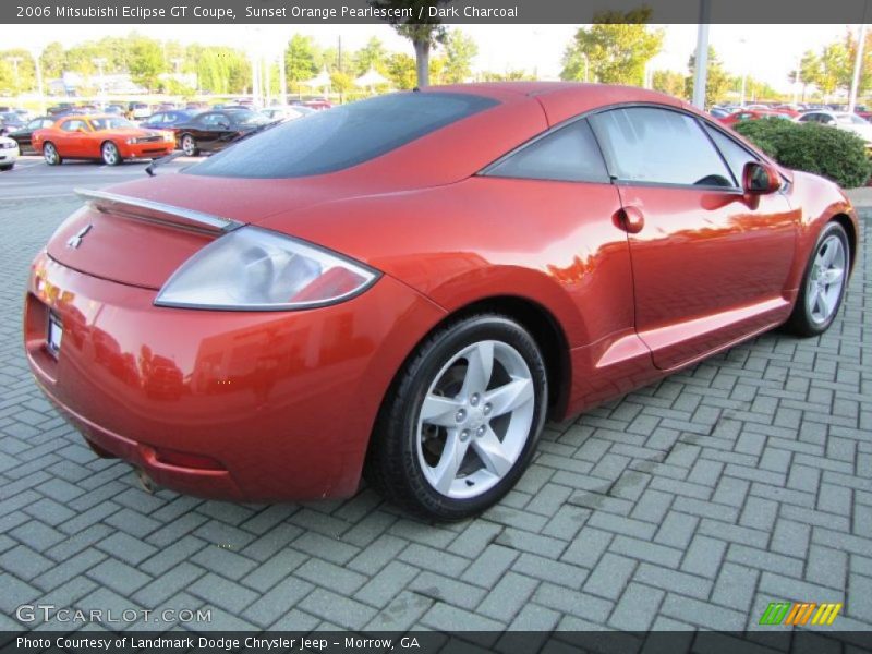 Sunset Orange Pearlescent / Dark Charcoal 2006 Mitsubishi Eclipse GT Coupe
