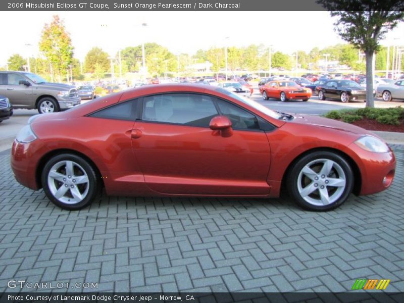 Sunset Orange Pearlescent / Dark Charcoal 2006 Mitsubishi Eclipse GT Coupe