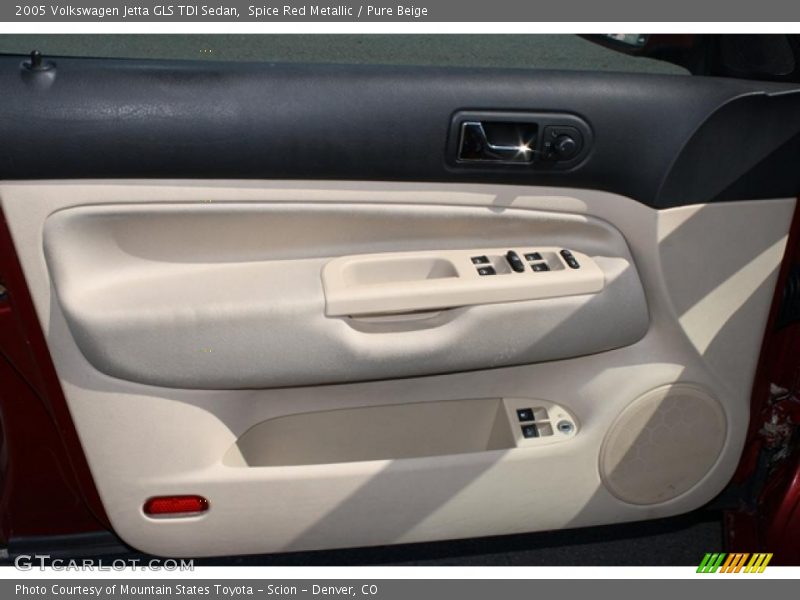 Spice Red Metallic / Pure Beige 2005 Volkswagen Jetta GLS TDI Sedan