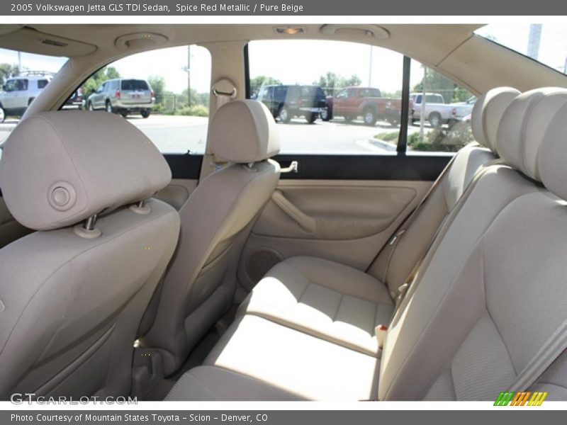 Spice Red Metallic / Pure Beige 2005 Volkswagen Jetta GLS TDI Sedan