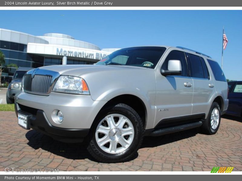 Silver Birch Metallic / Dove Grey 2004 Lincoln Aviator Luxury