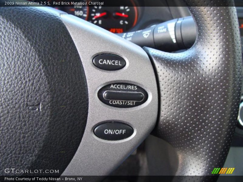 Red Brick Metallic / Charcoal 2009 Nissan Altima 2.5 S
