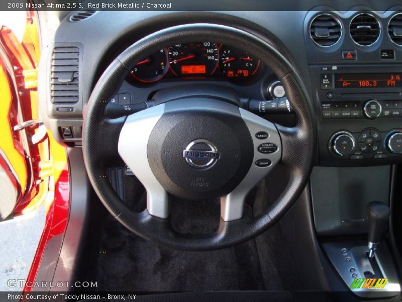 Red Brick Metallic / Charcoal 2009 Nissan Altima 2.5 S