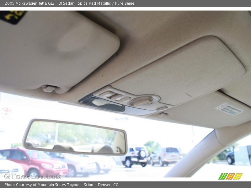 Spice Red Metallic / Pure Beige 2005 Volkswagen Jetta GLS TDI Sedan