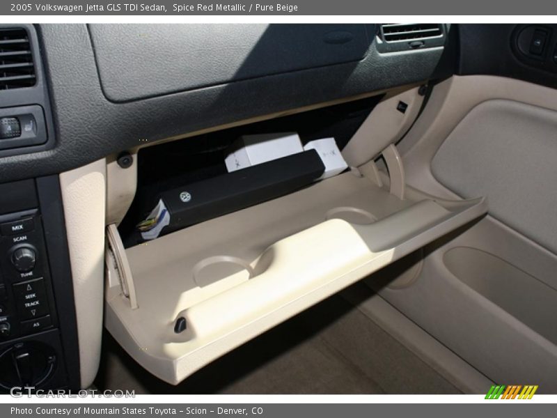 Spice Red Metallic / Pure Beige 2005 Volkswagen Jetta GLS TDI Sedan