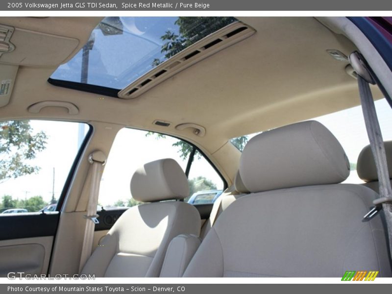 Spice Red Metallic / Pure Beige 2005 Volkswagen Jetta GLS TDI Sedan