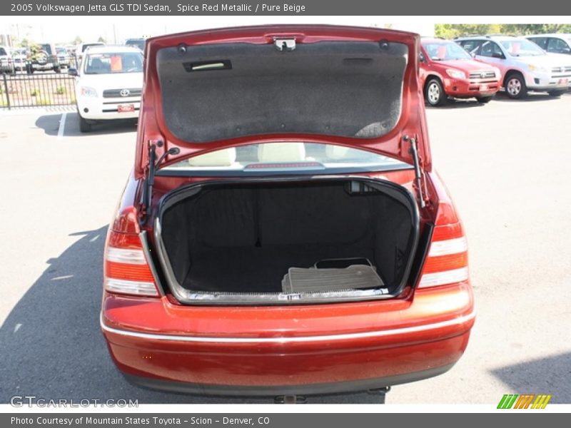 Spice Red Metallic / Pure Beige 2005 Volkswagen Jetta GLS TDI Sedan
