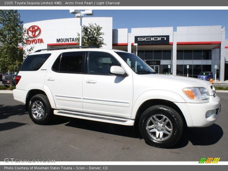 Arctic Frost Pearl / Light Charcoal 2005 Toyota Sequoia Limited 4WD