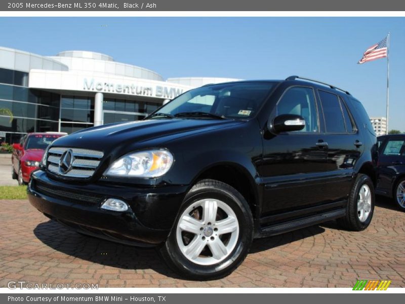 Black / Ash 2005 Mercedes-Benz ML 350 4Matic