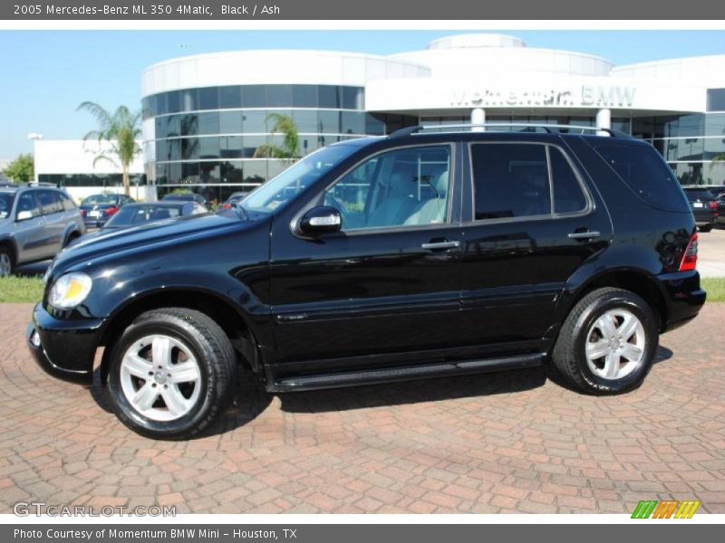 Black / Ash 2005 Mercedes-Benz ML 350 4Matic