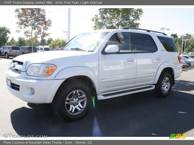 Arctic Frost Pearl / Light Charcoal 2005 Toyota Sequoia Limited 4WD