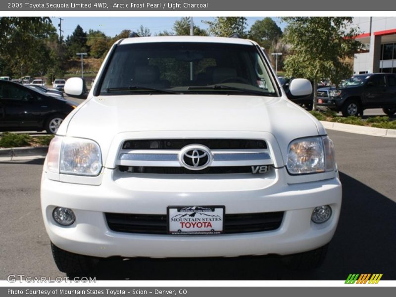 Arctic Frost Pearl / Light Charcoal 2005 Toyota Sequoia Limited 4WD