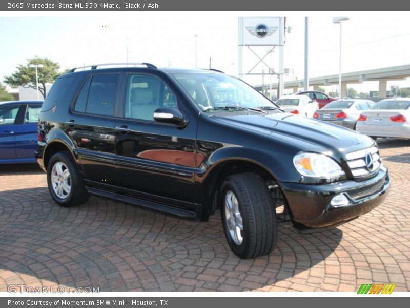 Black / Ash 2005 Mercedes-Benz ML 350 4Matic