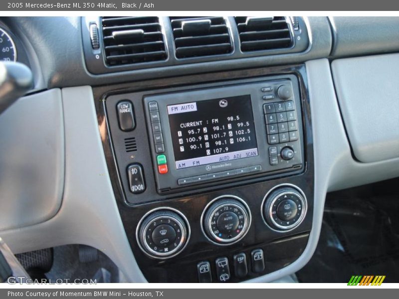 Black / Ash 2005 Mercedes-Benz ML 350 4Matic
