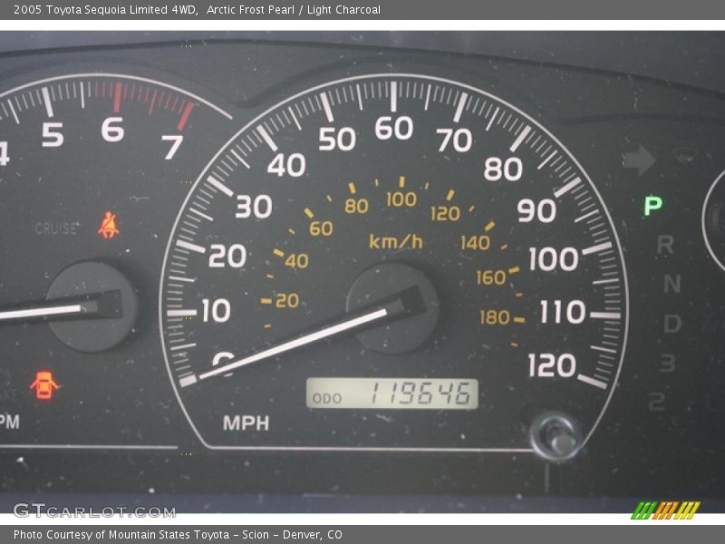 Arctic Frost Pearl / Light Charcoal 2005 Toyota Sequoia Limited 4WD