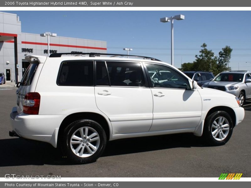 Super White / Ash Gray 2006 Toyota Highlander Hybrid Limited 4WD