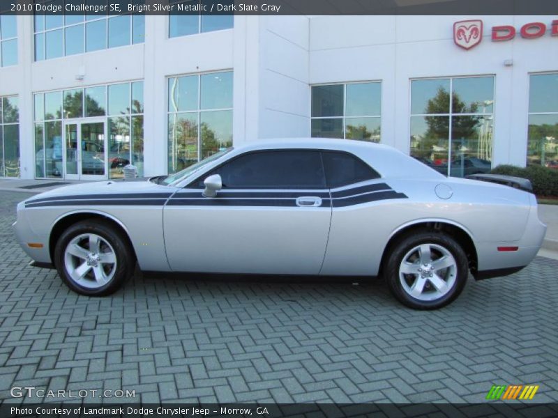 Bright Silver Metallic / Dark Slate Gray 2010 Dodge Challenger SE