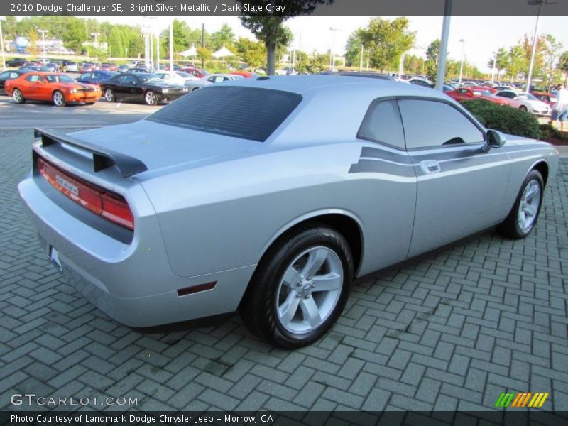 Bright Silver Metallic / Dark Slate Gray 2010 Dodge Challenger SE