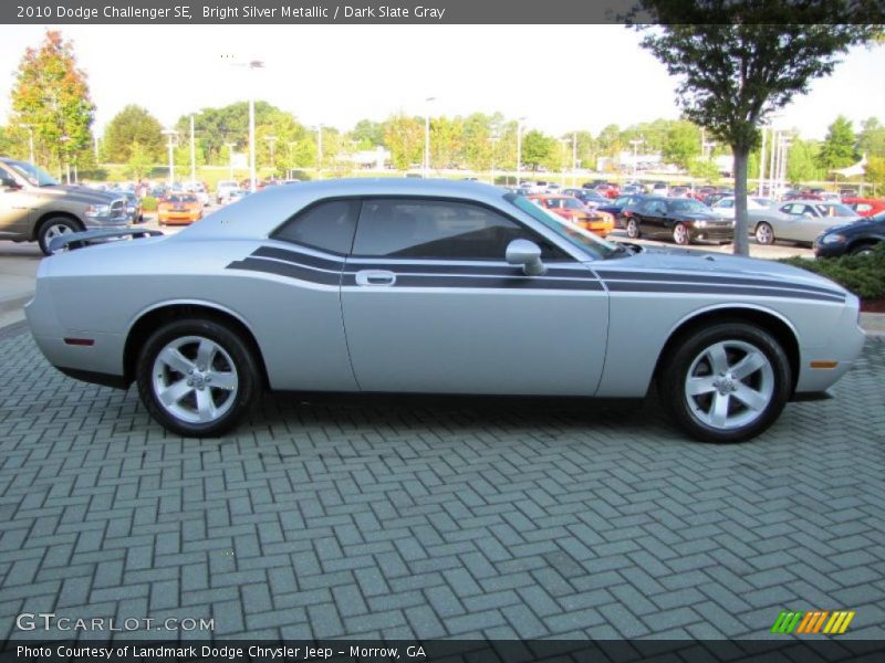 Bright Silver Metallic / Dark Slate Gray 2010 Dodge Challenger SE