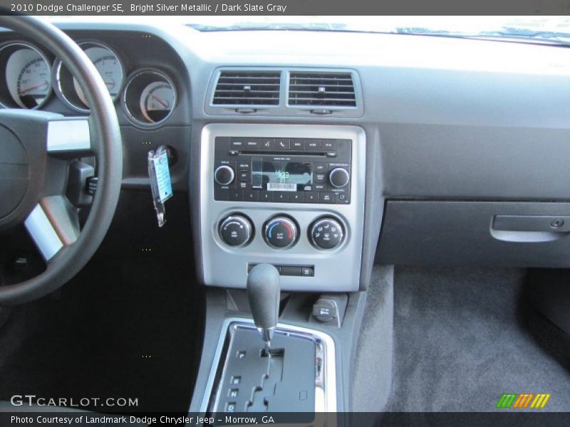 Bright Silver Metallic / Dark Slate Gray 2010 Dodge Challenger SE