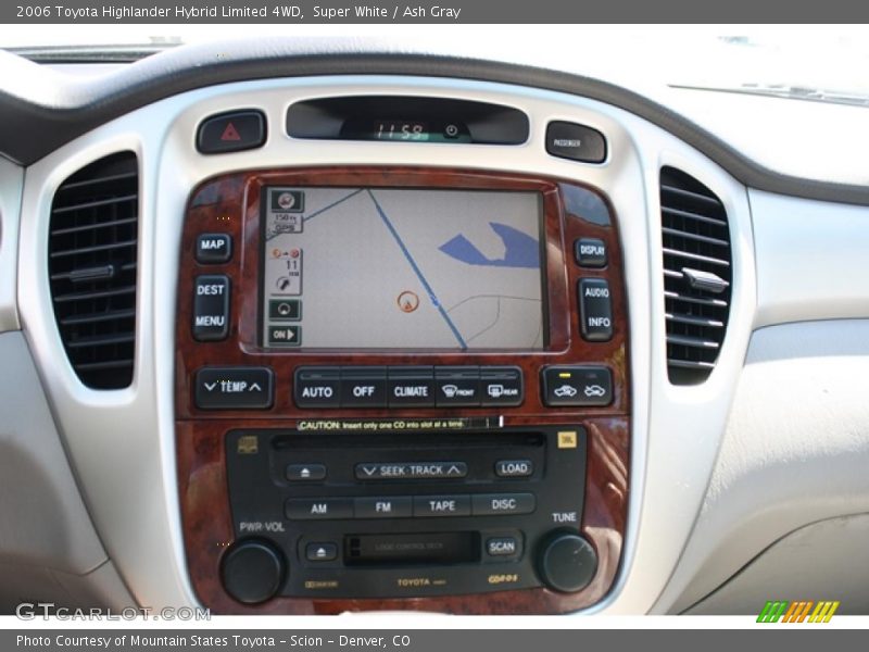 Super White / Ash Gray 2006 Toyota Highlander Hybrid Limited 4WD