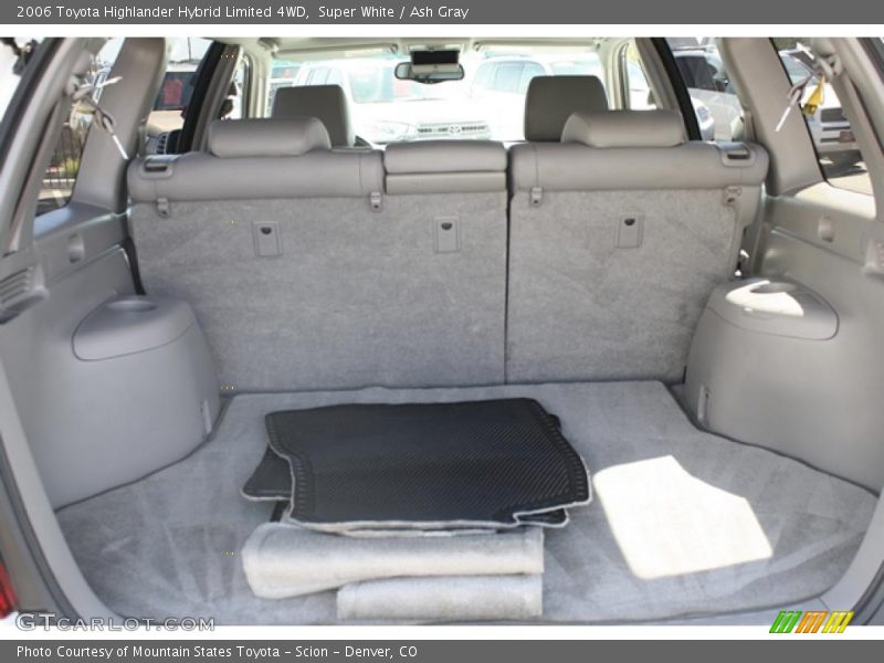 Super White / Ash Gray 2006 Toyota Highlander Hybrid Limited 4WD
