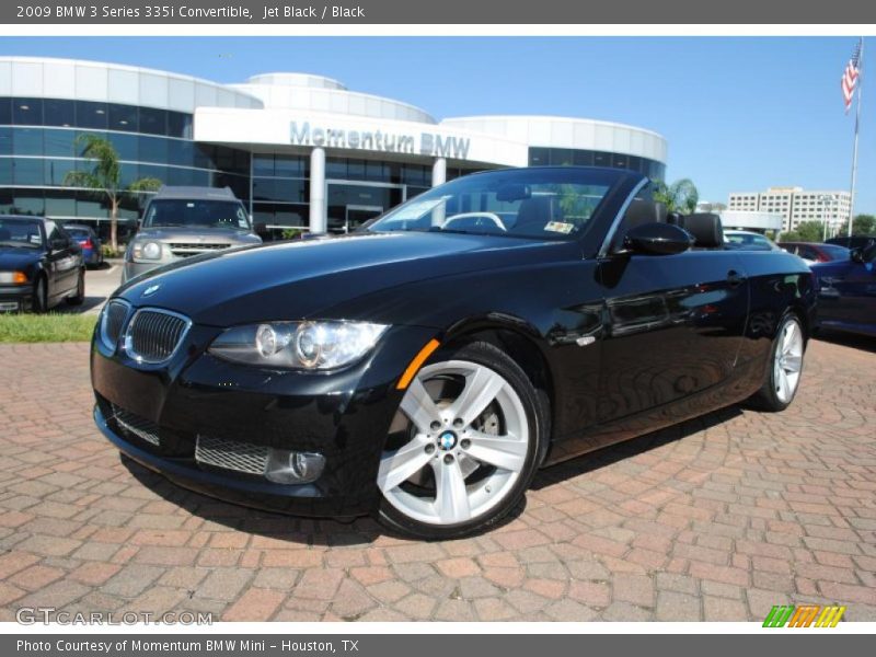 Jet Black / Black 2009 BMW 3 Series 335i Convertible