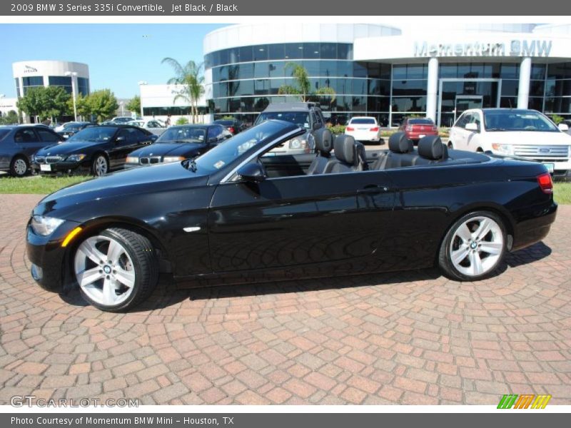 Jet Black / Black 2009 BMW 3 Series 335i Convertible