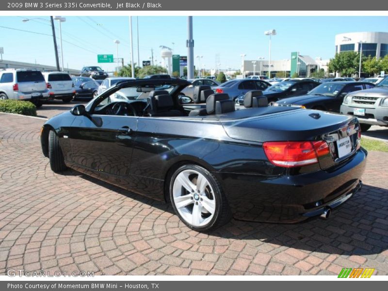 Jet Black / Black 2009 BMW 3 Series 335i Convertible