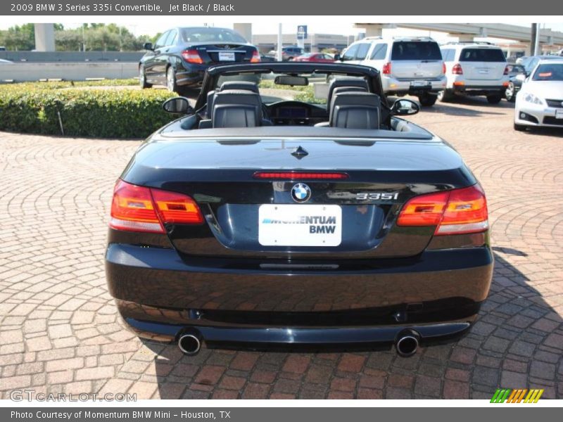 Jet Black / Black 2009 BMW 3 Series 335i Convertible