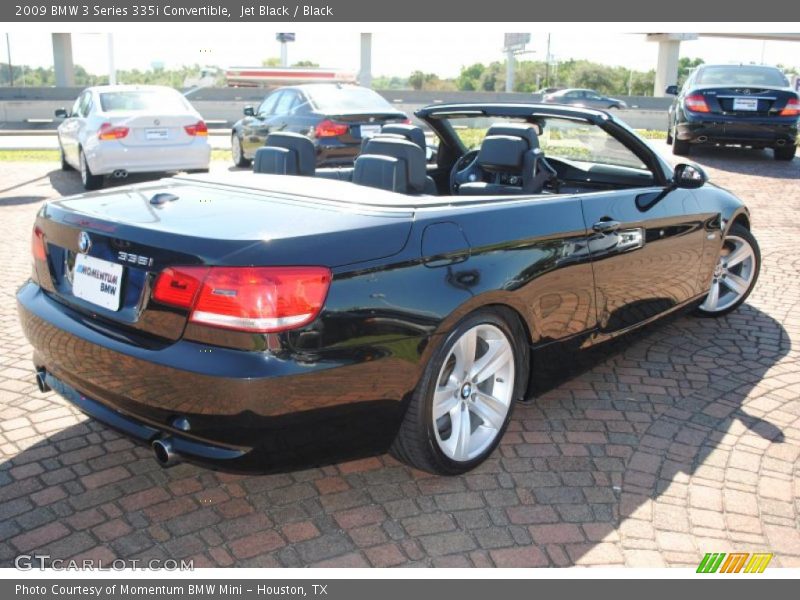 Jet Black / Black 2009 BMW 3 Series 335i Convertible